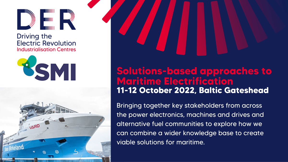 Maritime Electrification banner